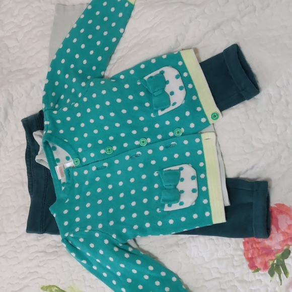 Lot of pat, top and cardigan 18-24 M - Picture 4 of 5